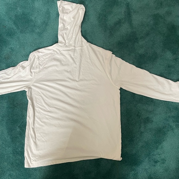 Long hoodie thin material j crew large long sleeve - Picture 2 of 3